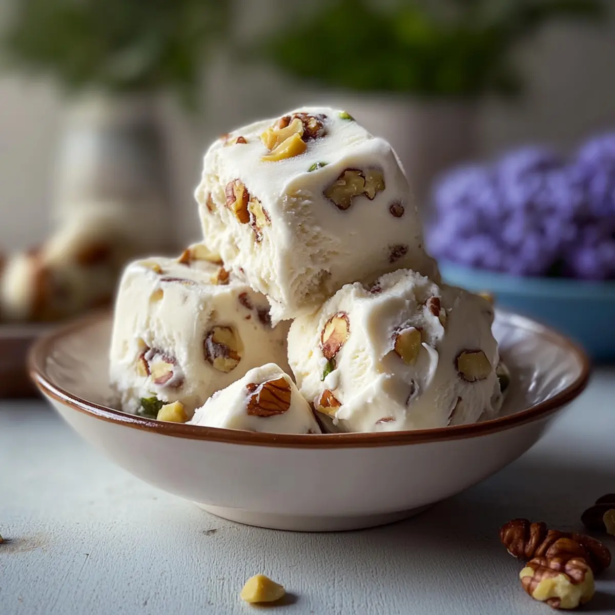 British Nougat Ice Cream