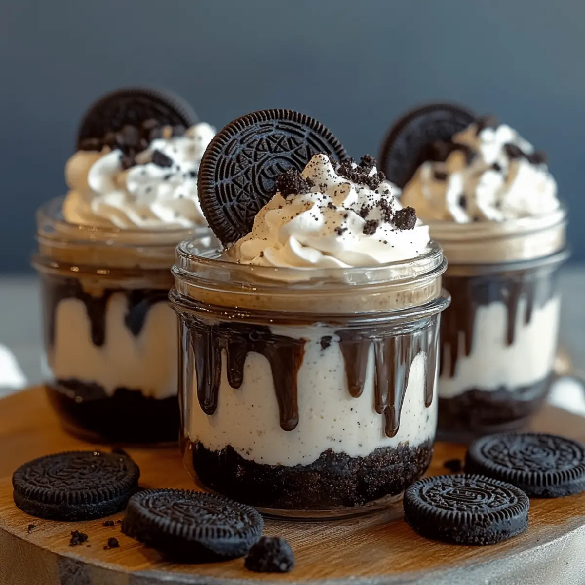 Delicious Oreo Cheesecake Jars Recipe for Easy Indulgence 3 82e37e16 cc98 4ce2 bbfc d7793e22173bbl zh41i7