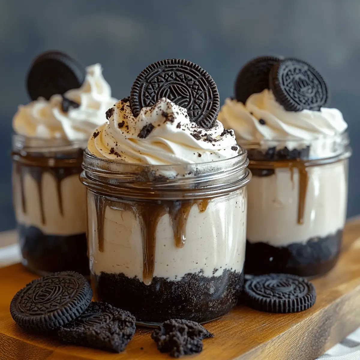 Delicious Oreo Cheesecake Jars Recipe for Easy Indulgence 4 82e37e16 cc98 4ce2 bbfc