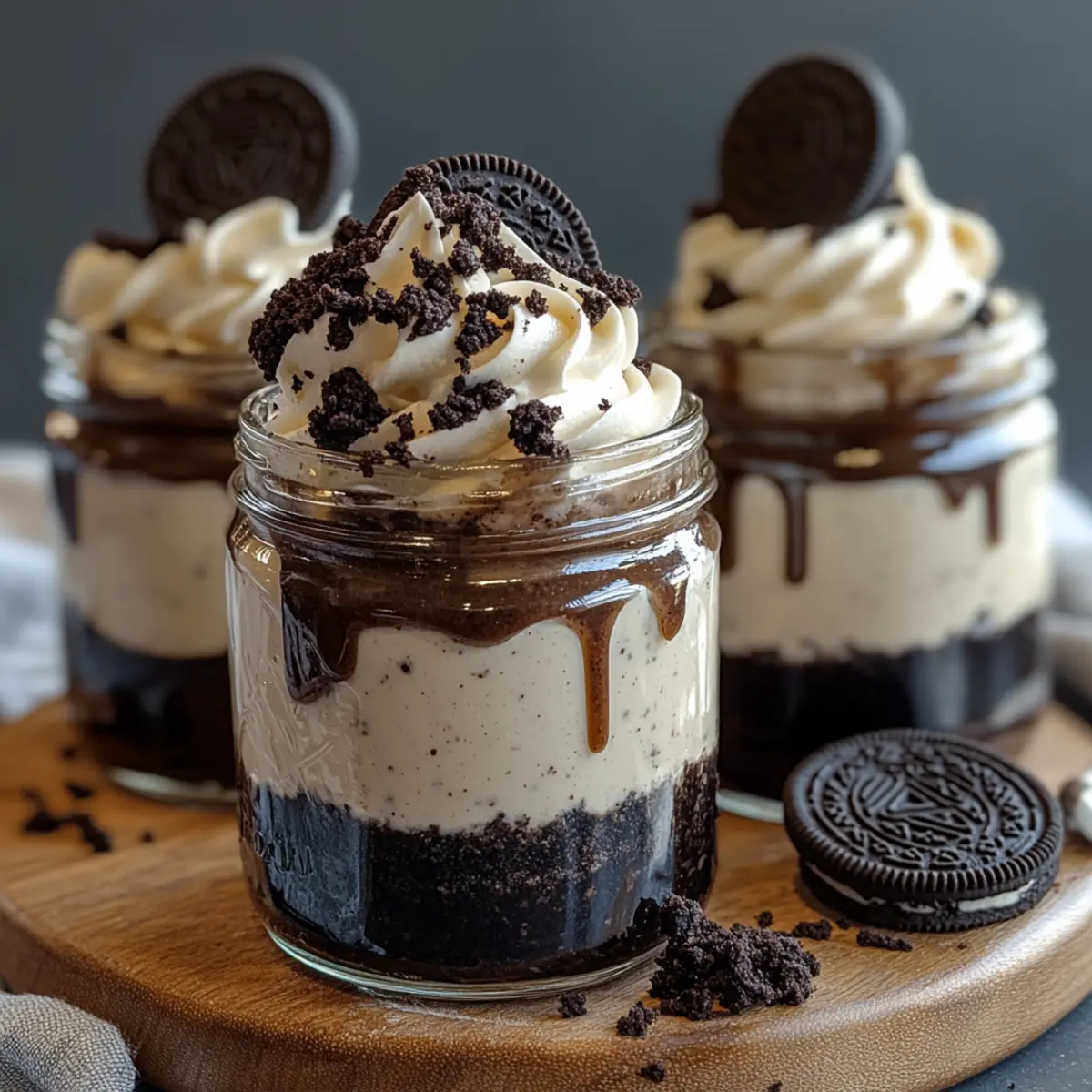 Delicious Oreo Cheesecake Jars Recipe for Easy Indulgence 2 82e37e16 cc98 4ce2 bbfc d7793e22173btr wbazfe