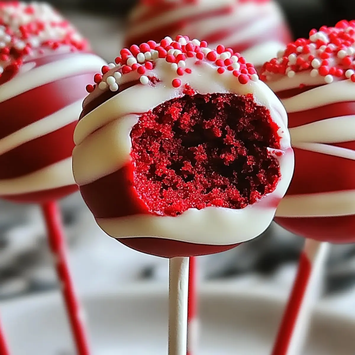 Red Velvet Cake Pops