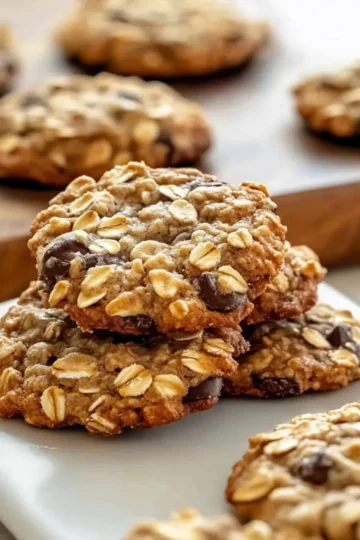 Healthy Banana Oatmeal Cookies