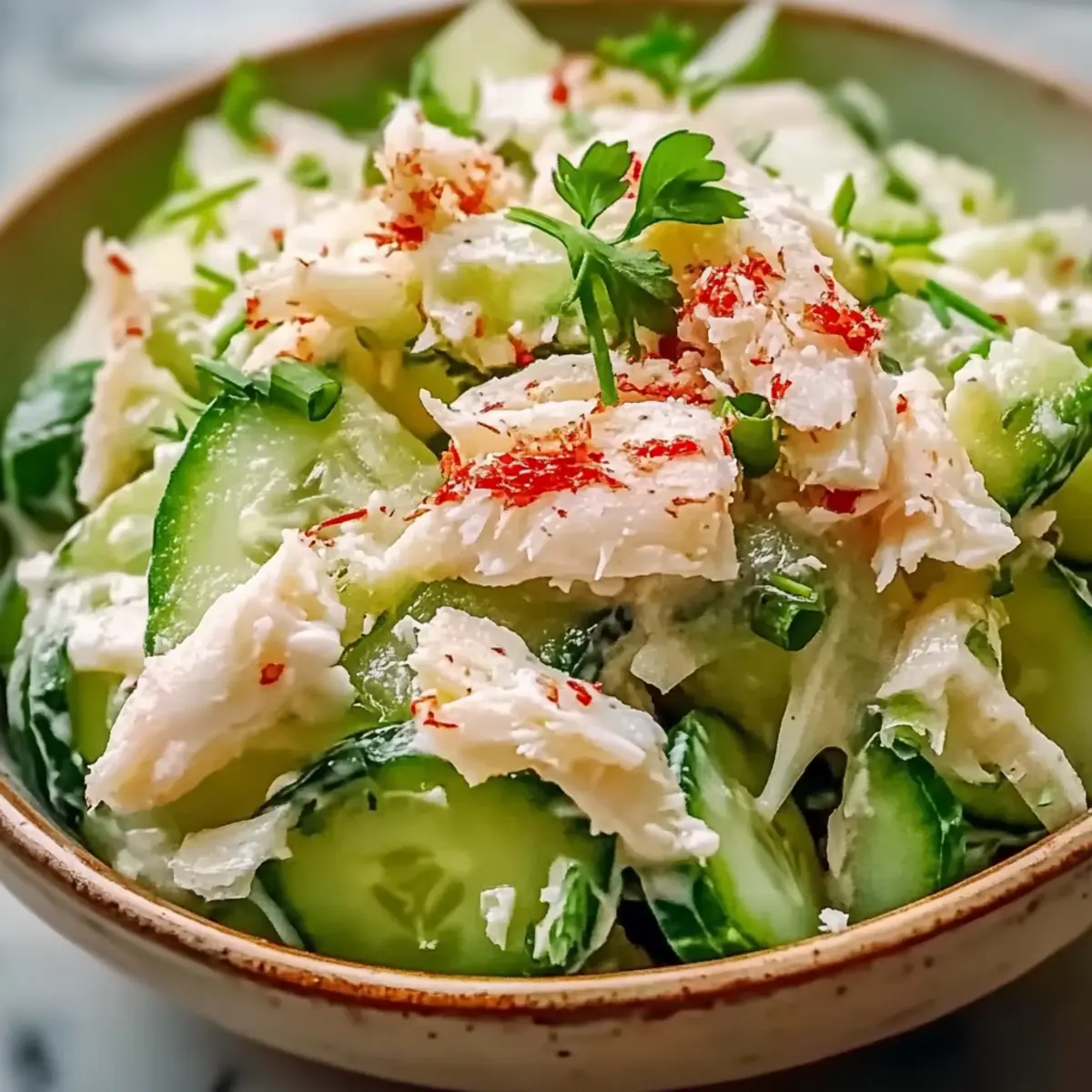 Cucumber Salad with Crab Meat: A Refreshing Summer Delight 3 8a93bd9b 1407 46d9 8e4c 87d5e2d80635bl m42imb