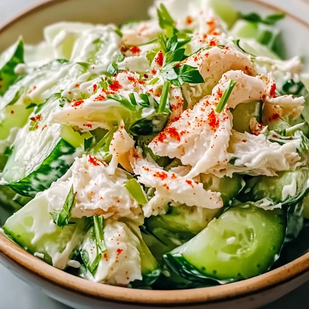 Cucumber Salad with Crab Meat: A Refreshing Summer Delight 4 8a93bd9b 1407 46d9 8e4c 87d5e2d80635br pyj2z3