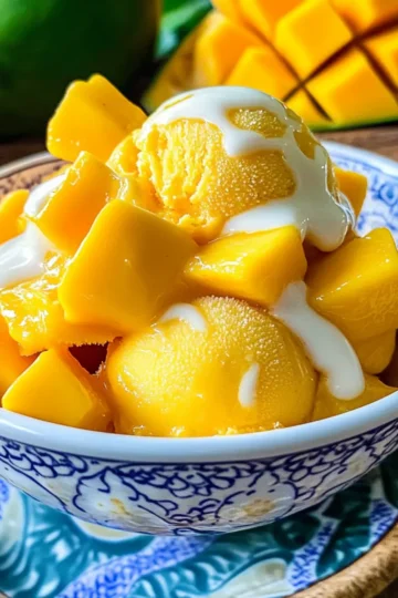 Asian Mango Ice Cream