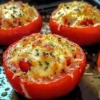 Cheesy Baked Stuffed Tomatoes