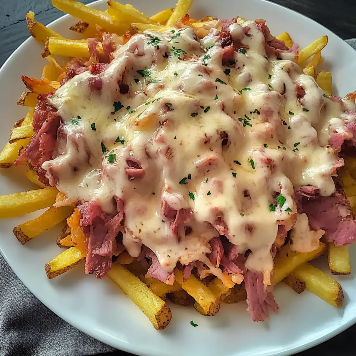 Corned Beef Irish Nachos