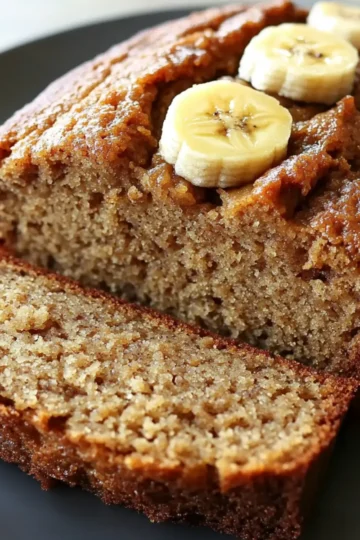 No-Sugar-Added Banana Bread