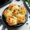 Golden Cheesy Mashed Potato Puffs