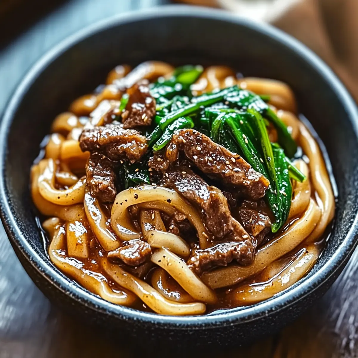 Savory Black Pepper Beef Udon Noodles Ready in 15 Minutes 5 Black Pepper Beef Udon Noodles