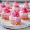 Pink Velvet Cheesecake Bites