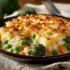 Cheesy Potato & Veggie Bake