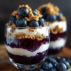 Blueberry No-Bake Cheesecake Parfaits