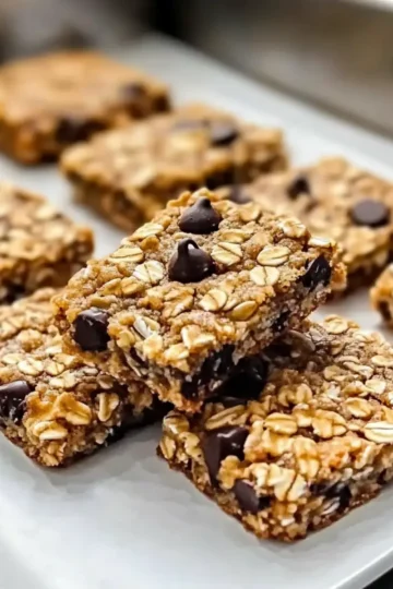 Easy No Bake Granola Bars