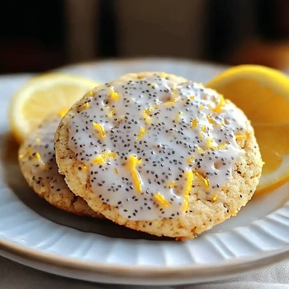 Lemon Chia Breakfast Cookies