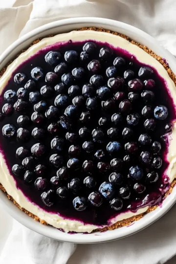no bake blueberry dessert
