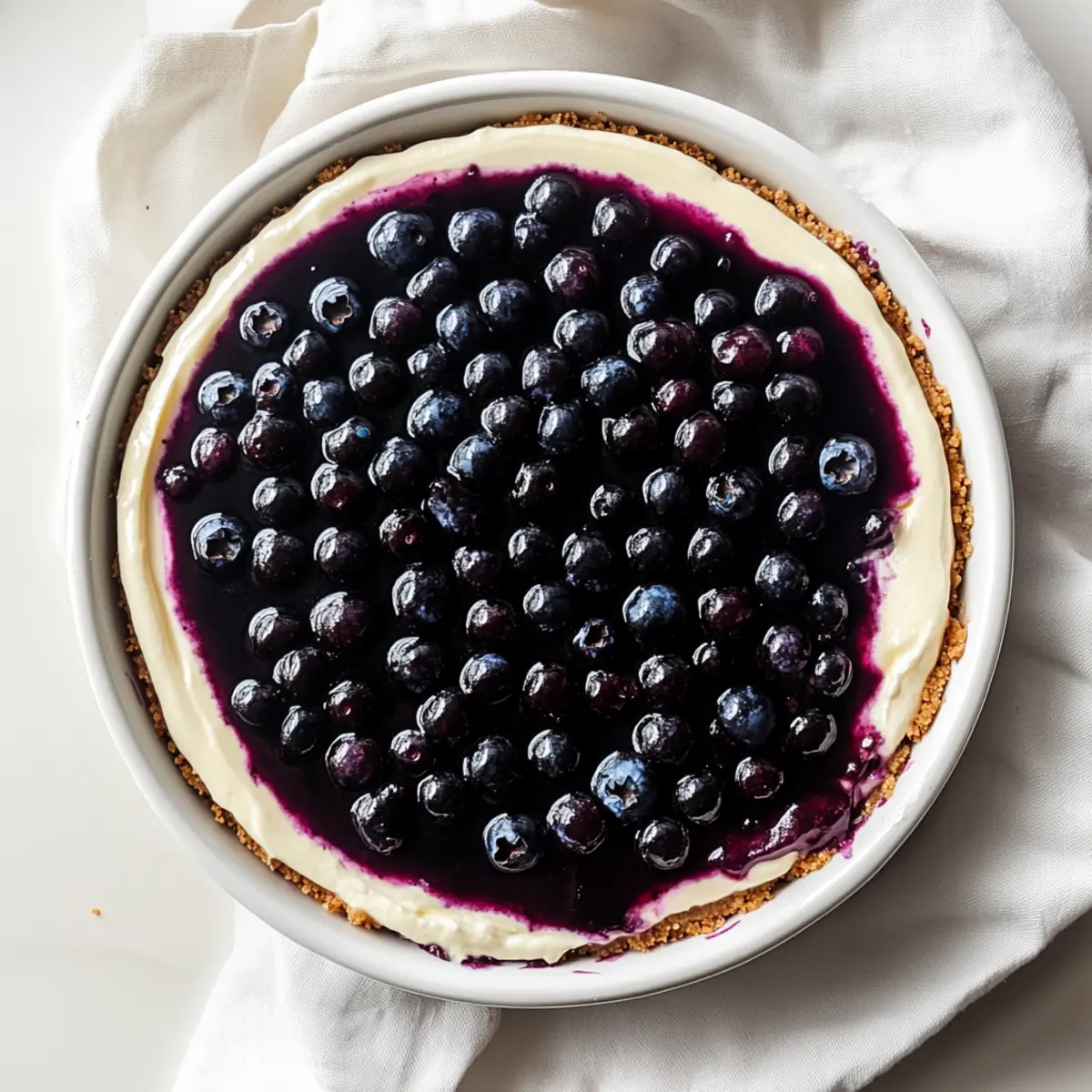 no bake blueberry dessert