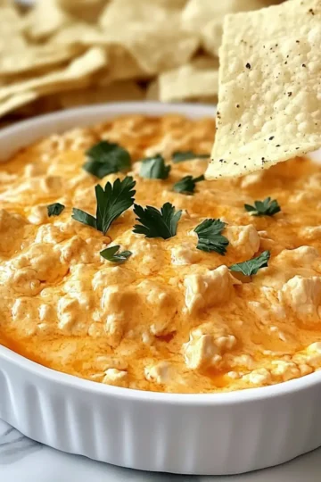 Mouthwatering Buffalo Chicken Dip
