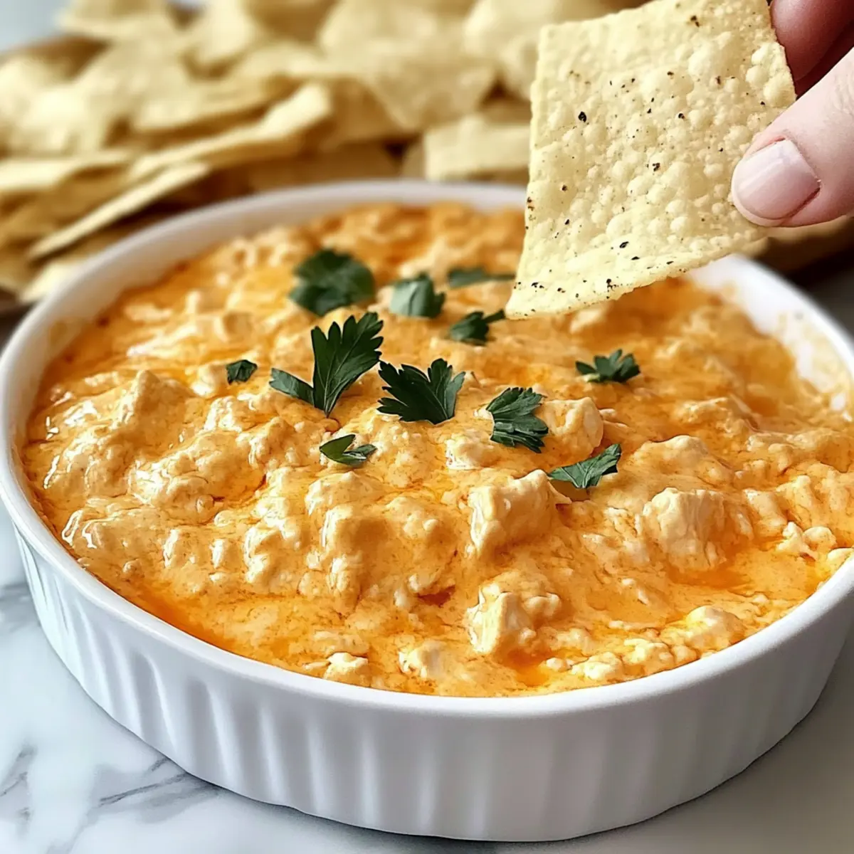 Mouthwatering Buffalo Chicken Dip