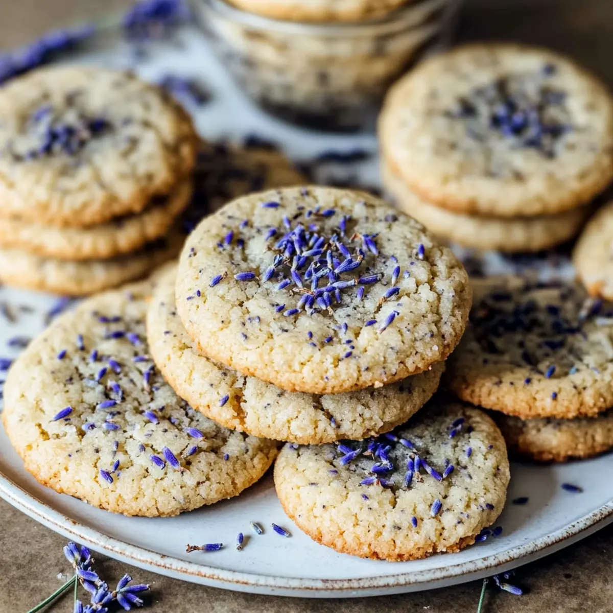 Lavender Earl Grey Cookies