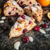 Zesty Cranberry and Orange Scones