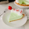 No Bake Shamrock Mint Pie