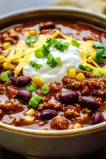 Chili Cook-Off Crockpot Chili
