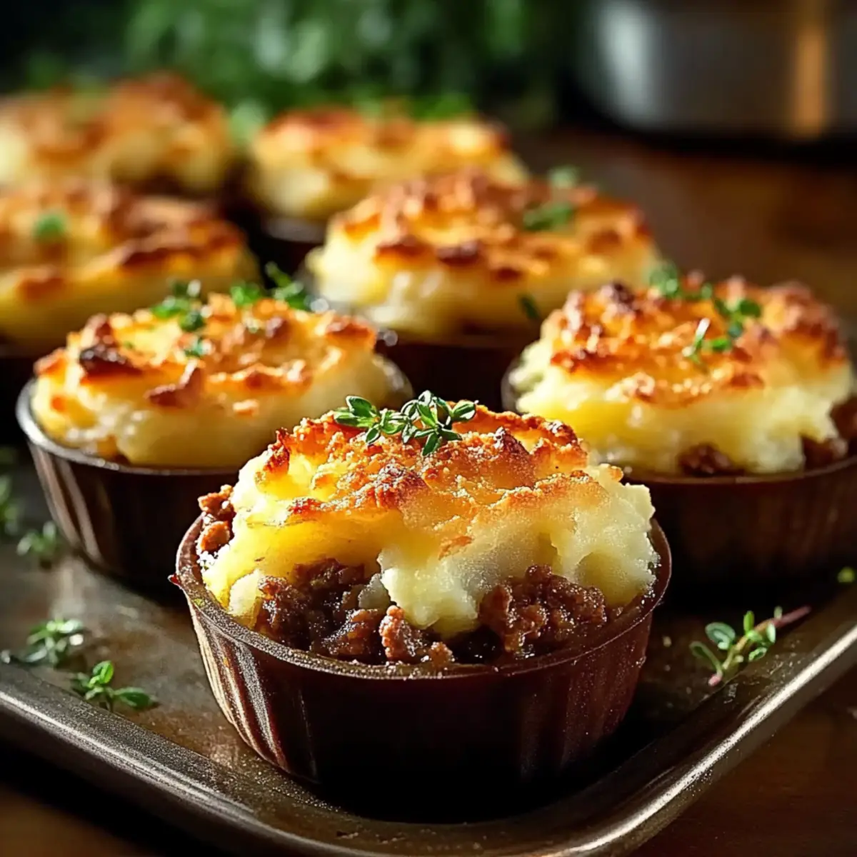 St Patrick’s Day Mini Shepherd’s Pie