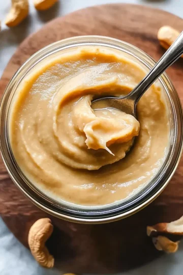 Homemade Cashew Butter