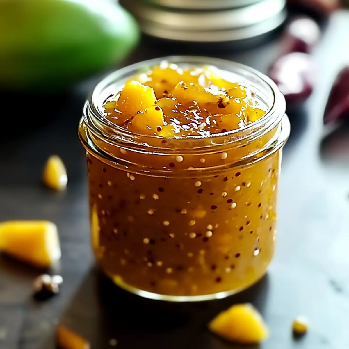 Chunky Mango Jalapeno Jam