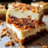 Carrot Cake Cream Cheese Bars