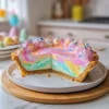 Easter Swirl Pie – A No Bake Pastel Dessert