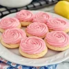 Soft Pink Lemonade Cookies