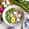 Springtime Egg Drop Soup