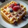 Crispy Buttermilk Belgian Waffles