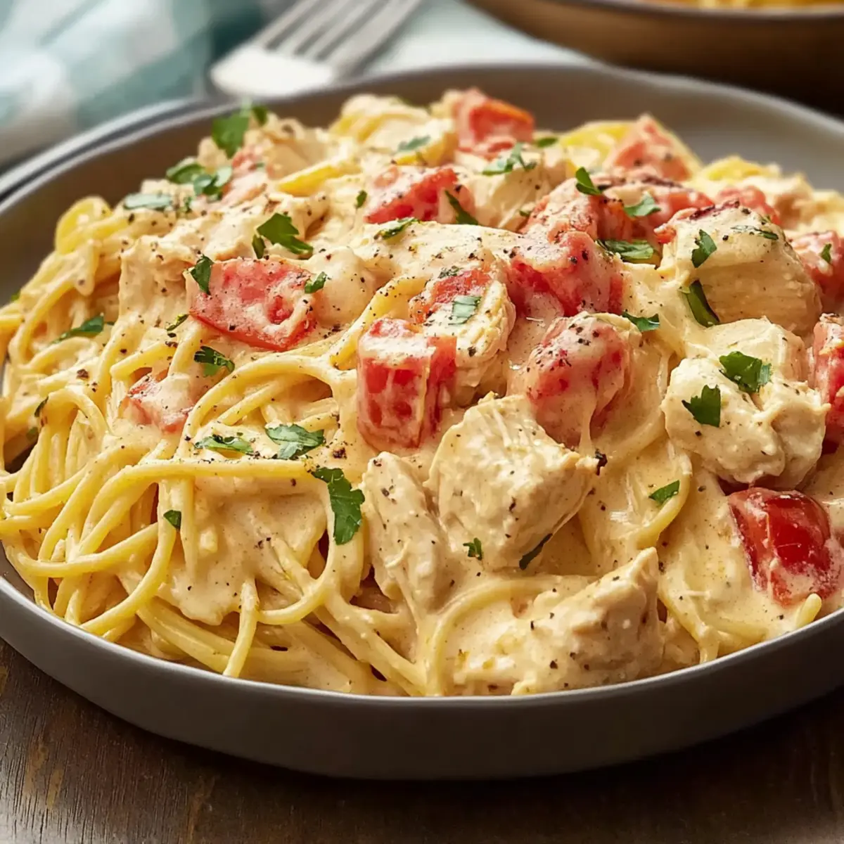 Creamy Chicken Spaghetti with Rotel for Cozy Family Nights 2 a20cc22a 269f 4a7f 97f0 3a15e34f410d 2 oifj18