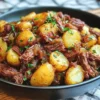 St. Patricks Day Slow Cooker Corned Beef Hash
