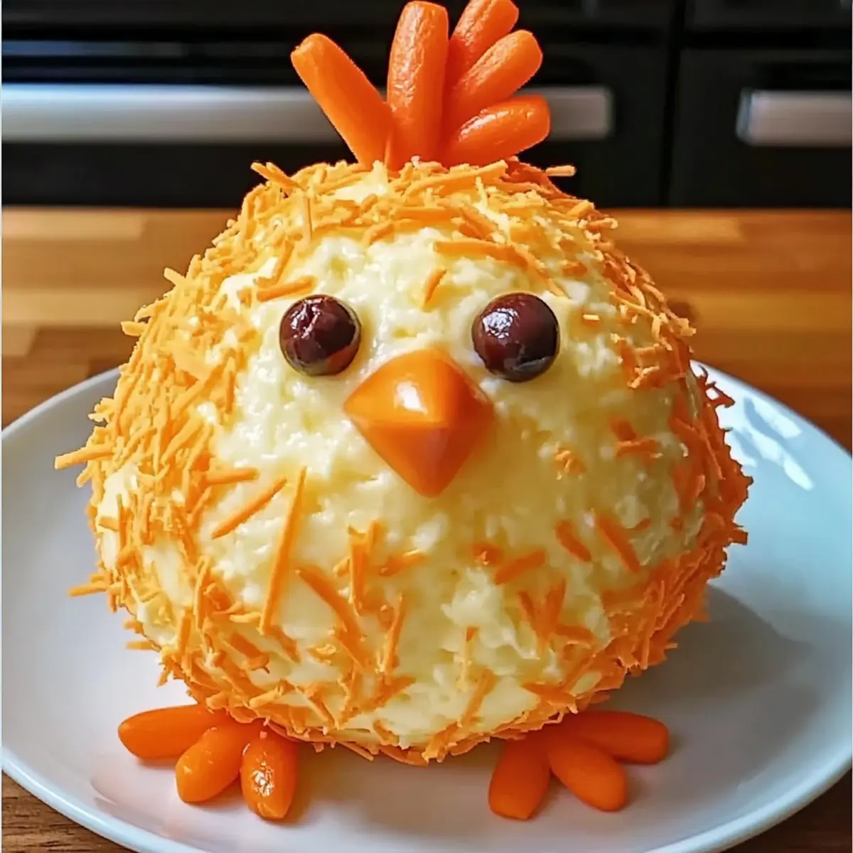 Easter Chick Cheese Ball Recipe
