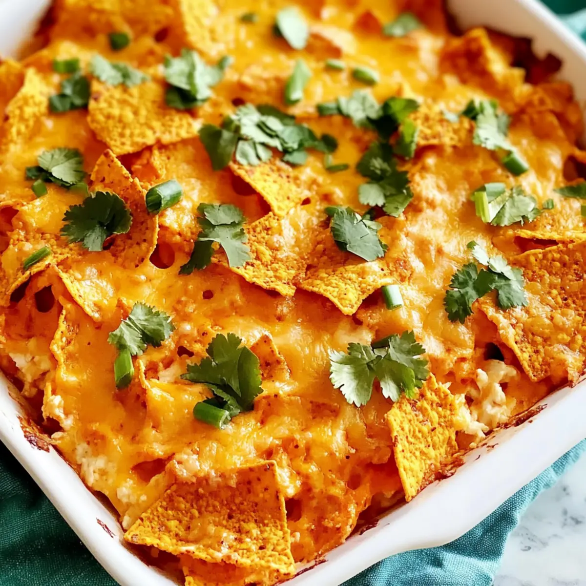 Cheesy Doritos Chicken Casserole
