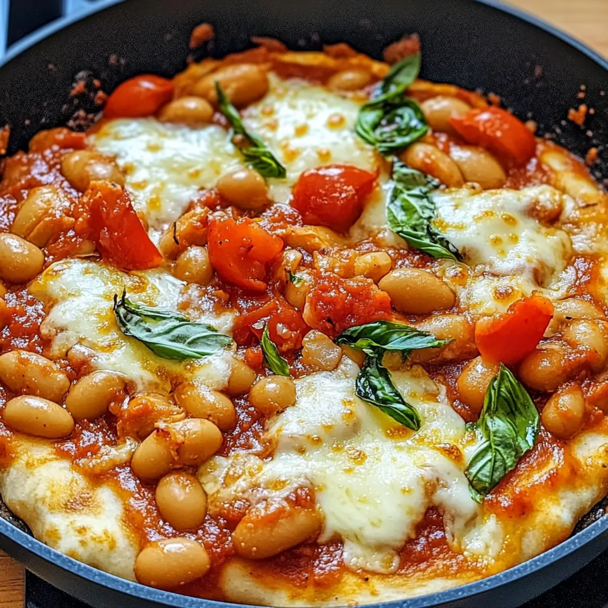 Irresistible Pizza Beans Skillet
