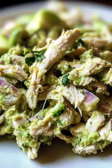 avocado chicken salad