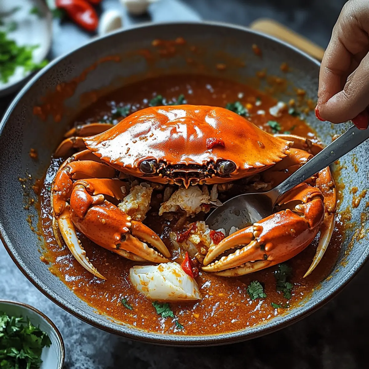 Delicious Singaporean Chilli Crab: A Flavorful Seafood Treat 3 f03854c0 cfba 4183 b1cd 23246d41ccad 3 a90aae