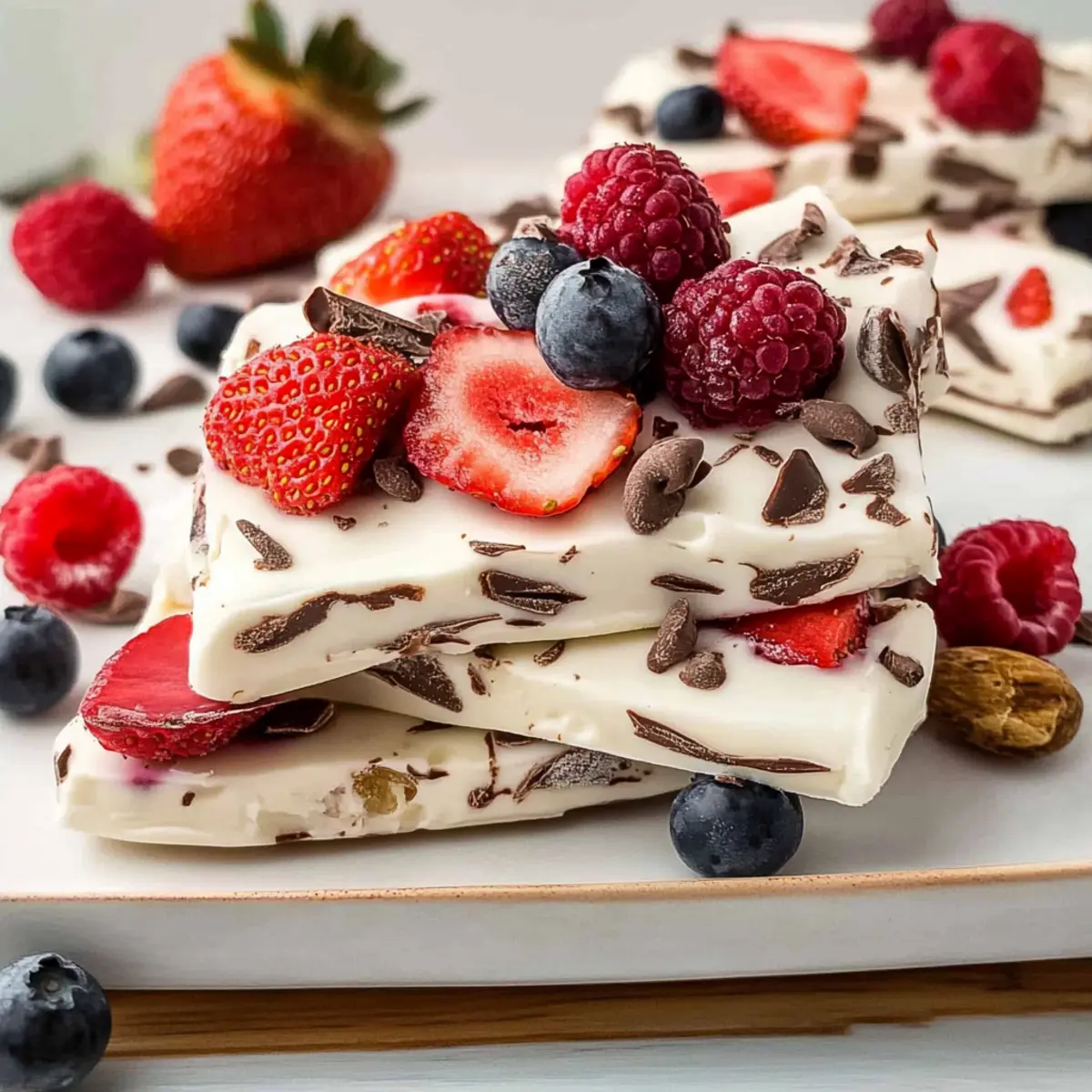 Frozen Yogurt Bark