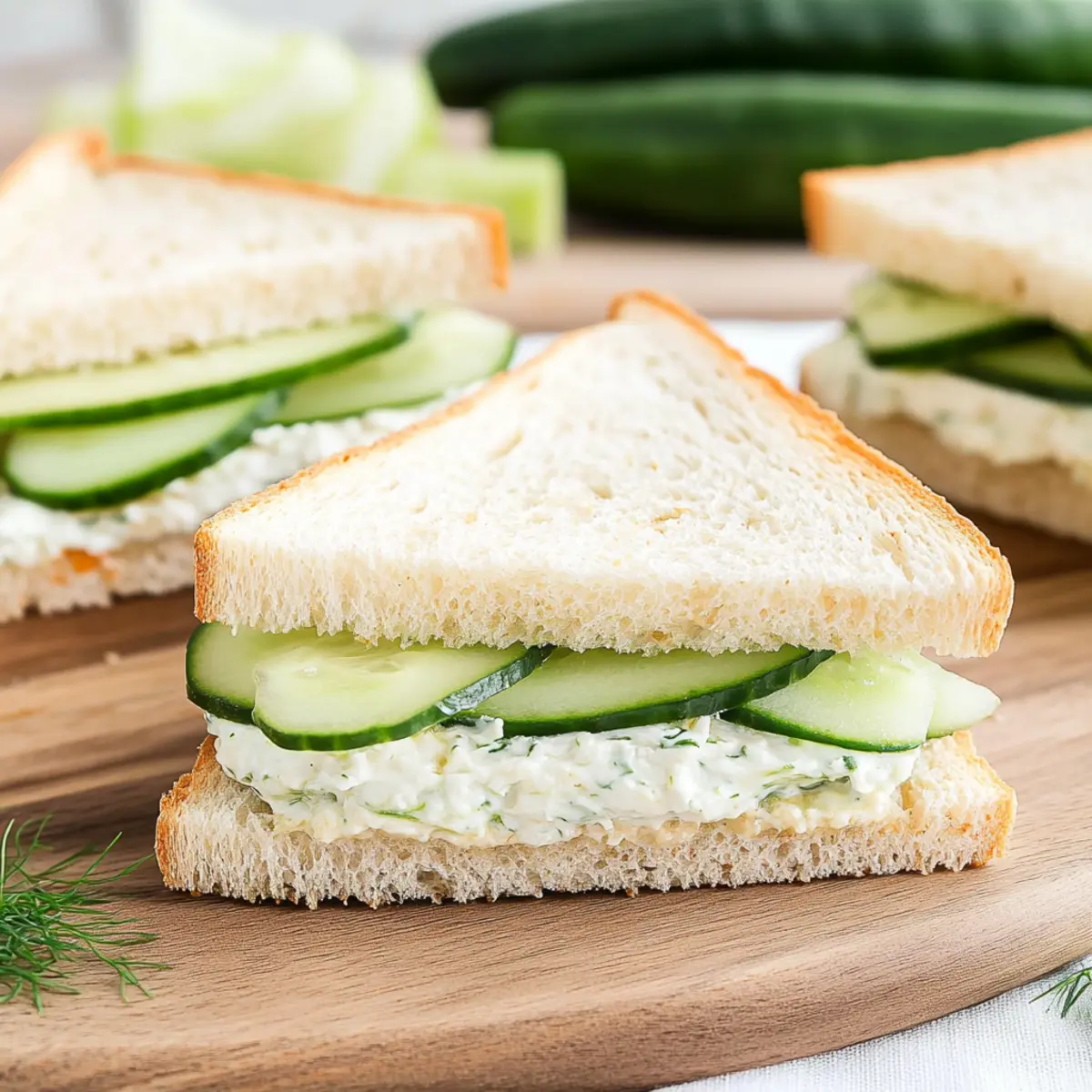 Cucumber Sandwiches