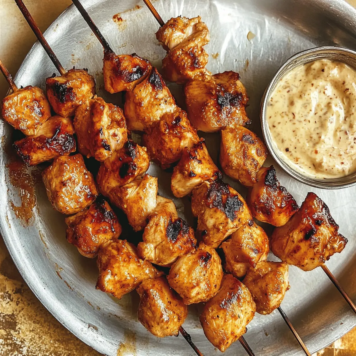 Grilled Chicken Skewers
