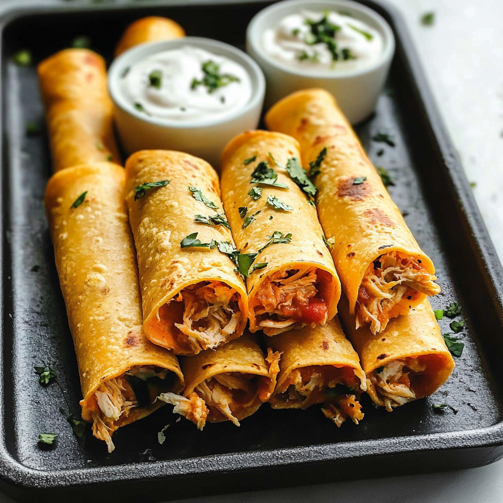 Taquitos Made Easy Crispy Chicken Rolls for Busy Nights