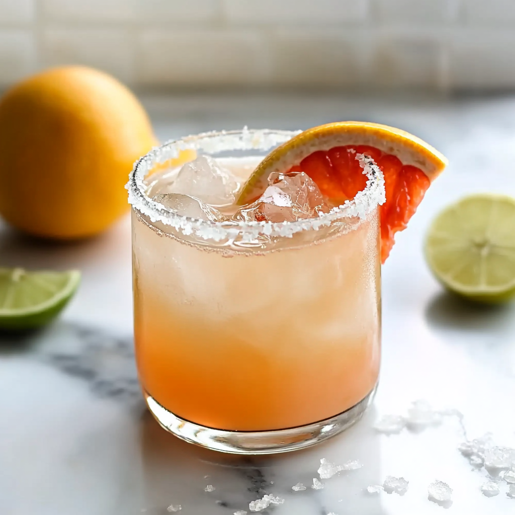 Paloma Cocktail Refreshing Summer Drink Easy Recipe