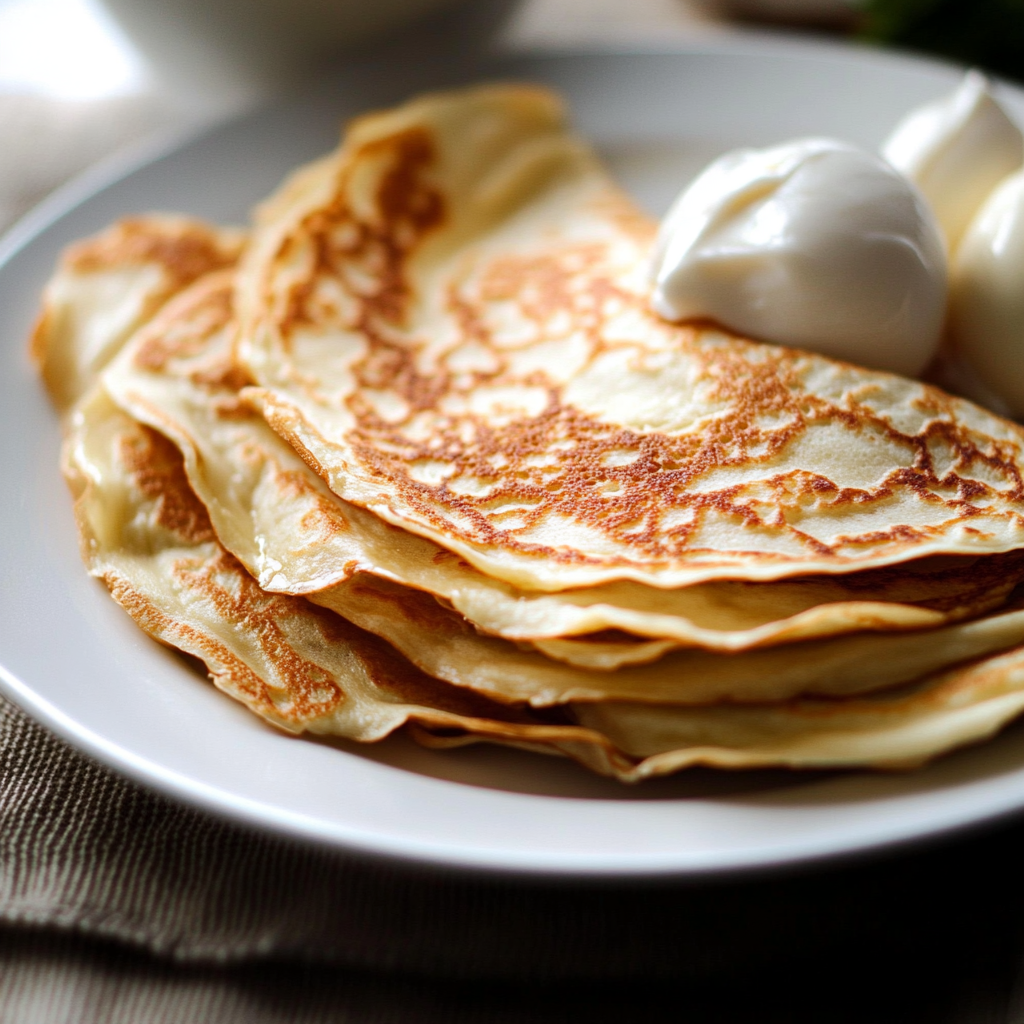Crepes Classic Breakfast Treat