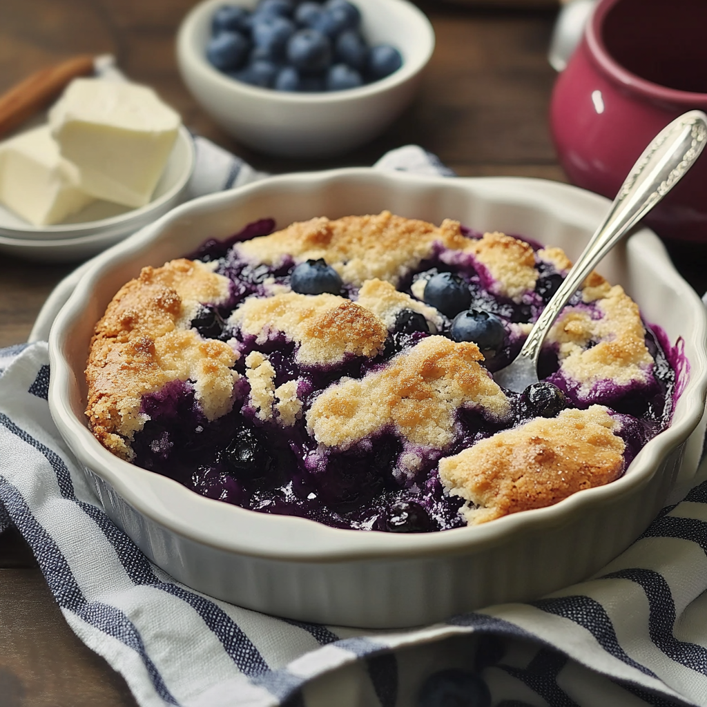 Blueberry Cobbler Recipe The Perfect Summer Comforting Dessert