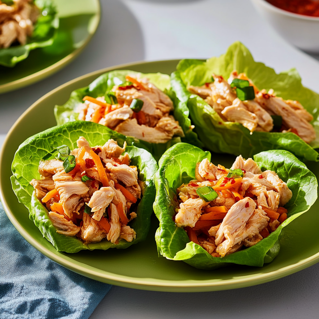 Chicken Lettuce Wraps Recipe for Healthy Family Dinners